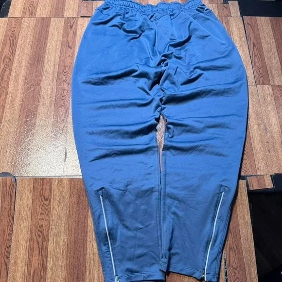 Nike Blue Dri-Fit Tech Retro Sportswear Sweatpants Jogger XL - Picture 2 of 5